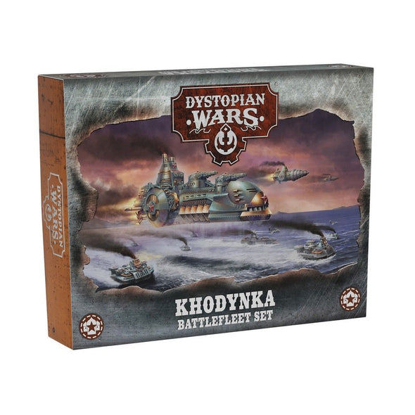 Dystopian Wars - Russian Commonwealth - Khodynka Battlefleet Set