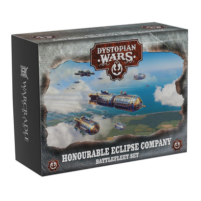 Dystopian Wars - Honourable Eclipse Company Battlefleet Set