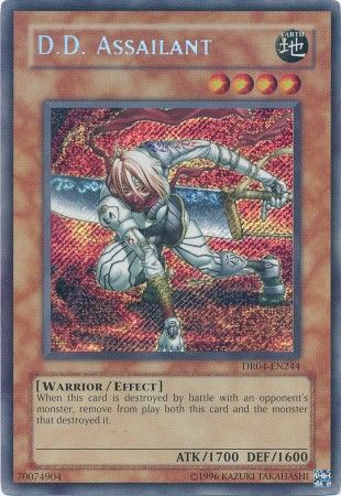D.D. Assailant - DR04 - EN244 - Secret Rare available at 401 Games Canada