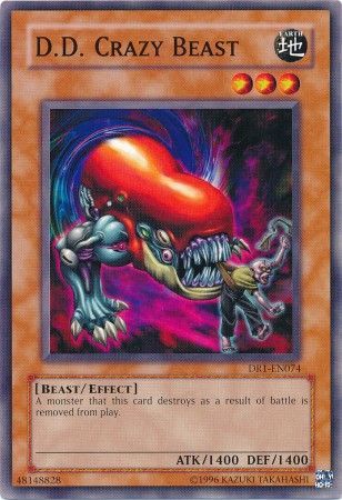 D.D. Crazy Beast - DR1-EN074 - Common available at 401 Games Canada