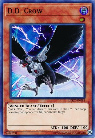 D.D. Crow - LCKC-EN081 - Ultra Rare - Unlimited available at 401 Games Canada