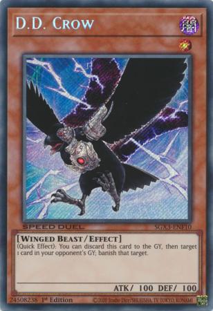 D.D. Crow - SGX3-ENF10 - Secret Rare - 1st Edition available at 401 Games Canada