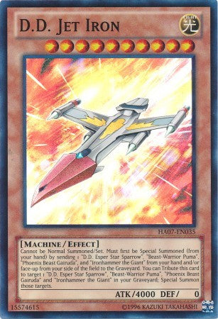 D.D. Jet Iron - HA07-EN035 - Super Rare - Unlimited available at 401 Games Canada