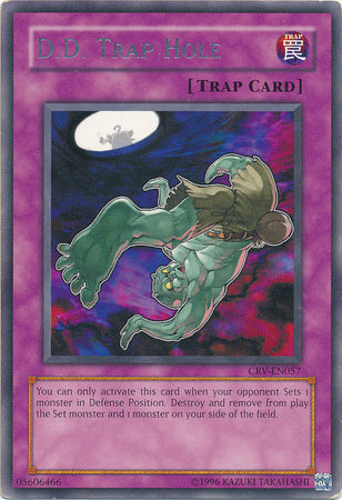 D.D. Trap Hole - CRV-EN057 - Rare - Unlimited available at 401 Games Canada