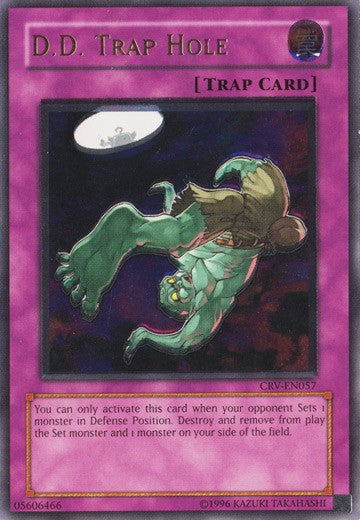D.D. Trap Hole - CRV-EN057 - Ultimate Rare - Unlimited available at 401 Games Canada