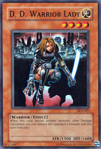 D.D. Warrior Lady - DCR-027 - Super Rare - Unlimited available at 401 Games Canada