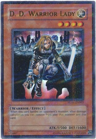 D.D. Warrior Lady - HL06-EN003 - Ultra Parallel Rare available at 401 Games Canada