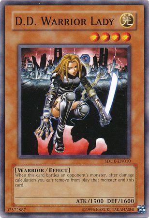 D.D. Warrior Lady - SDDE-EN010 - Common - Unlimited available at 401 Games Canada