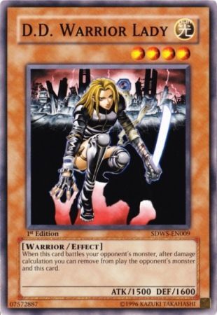 D.D. Warrior Lady - SDWS-EN009 - Common - 1st Edition available at 401 Games Canada