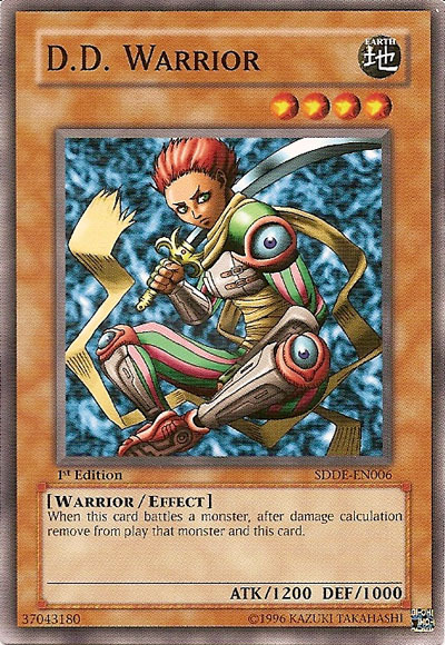 D.D. Warrior - SDDE-EN006 - Common - 1st Edition available at 401 Games Canada