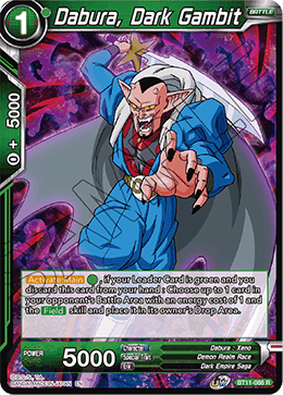 Dabura, Dark Gambit - BT11-086 - Rare available at 401 Games Canada