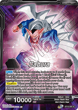 Dabura // Demon God Dabura, Diabolical Awakening - BT16-098 - Uncommon (Foil) available at 401 Games Canada