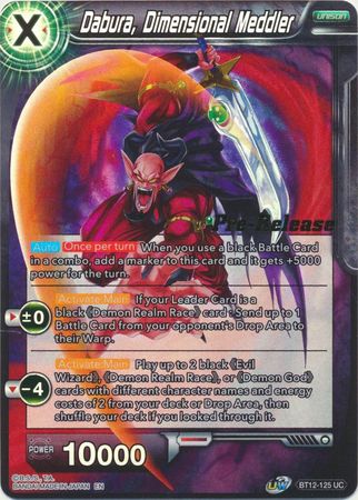 Dabura, Dimensional Meddler - BT12-125 - Promo (Series 12 Pre-Release) (Foil) available at 401 Games Canada