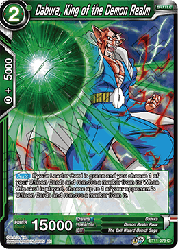 Dabura, King of the Demon Realm - BT11-073 - Common (FOIL) (Reprint) available at 401 Games Canada