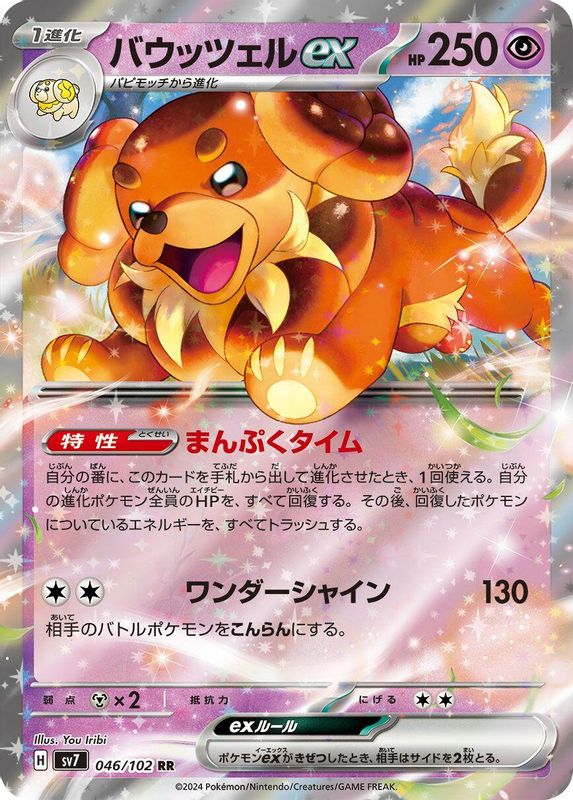 Dachsbun ex (Japanese) - 046/102 - Double Rare