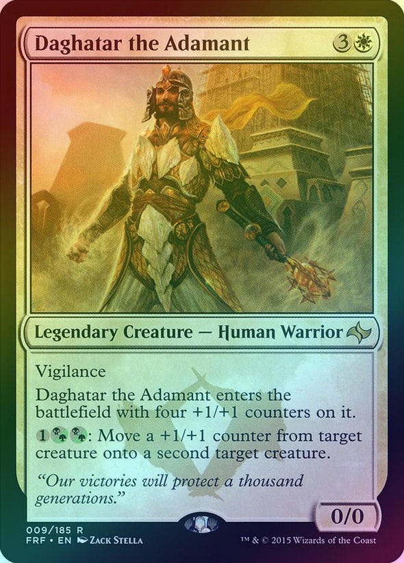 Daghatar the Adamant (Foil) (FRF) available at 401 Games Canada