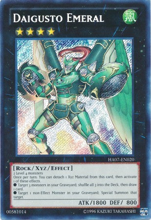 Daigusto Emeral - HA07-EN020 - Secret Rare - Unlimited available at 401 Games Canada