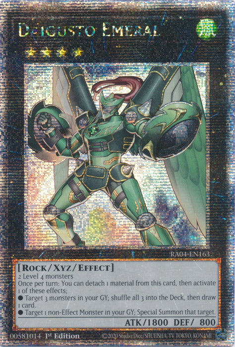Daigusto Emeral - RA04-EN163 - Quarter Century Secret Rare - 1st Edition