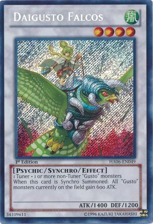 Daigusto Falcos - HA06-EN049 - Secret Rare - 1st Edition available at 401 Games Canada