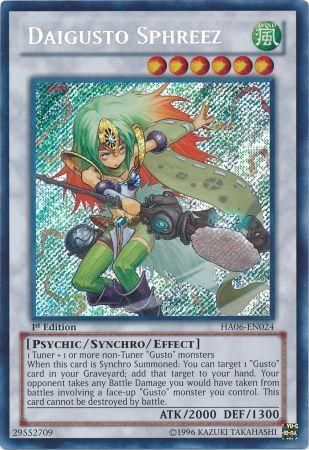 Daigusto Sphreez - HA06-EN024 - Secret Rare - 1st Edition available at 401 Games Canada