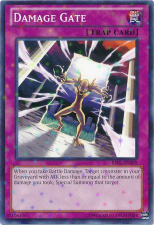 Damage Gate - BP01-EN109 - Starfoil Rare - Unlimited available at 401 Games Canada