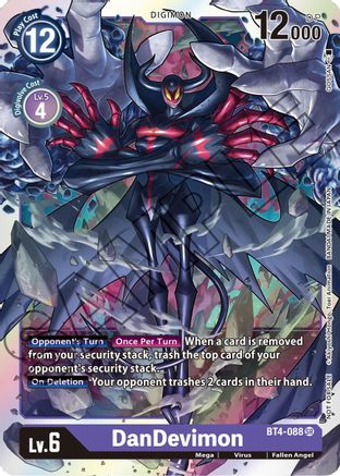 DanDevimon (July Evolution Cup 2021 Event Pack) - BT4-088 - Promo available at 401 Games Canada