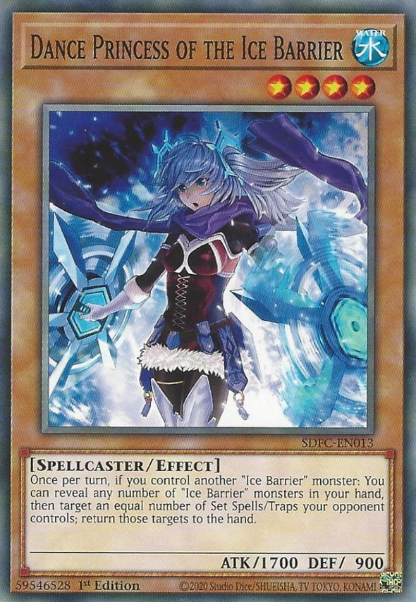 Dance Princess of the Ice Barrier - SDFC-EN013 - Common - 1st Edition available at 401 Games Canada