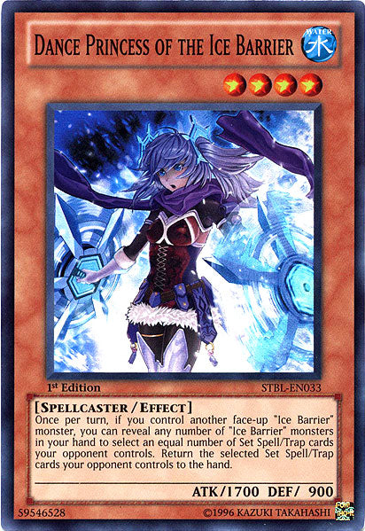 Dance Princess of the Ice Barrier - STBL-EN033 - Super Rare - 1st Edition available at 401 Games Canada