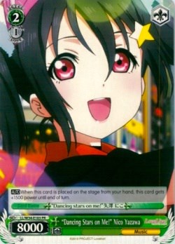 “Dancing stars on me!”Nico Yazawa - LL/W34-E103 - Promo available at 401 Games Canada