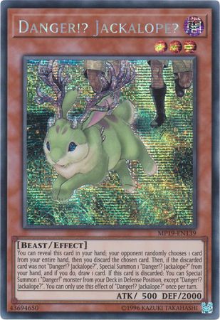 Danger!? Jackalope? - MP19-EN139 - Prismatic Secret Rare - Unlimited available at 401 Games Canada