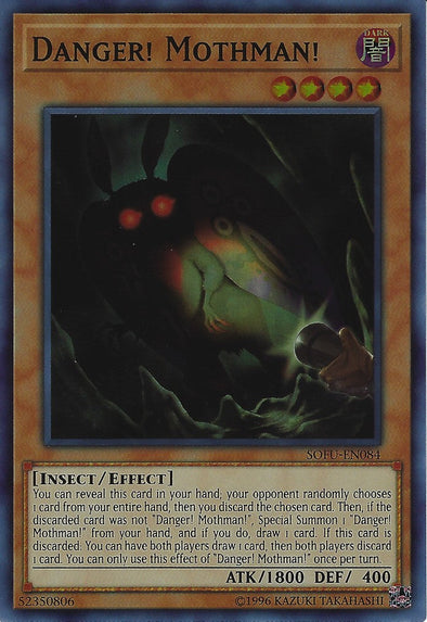 mothman yugioh card 401 Games Canada - Danger! Mothman! - SOFU-EN084 - Super Rare