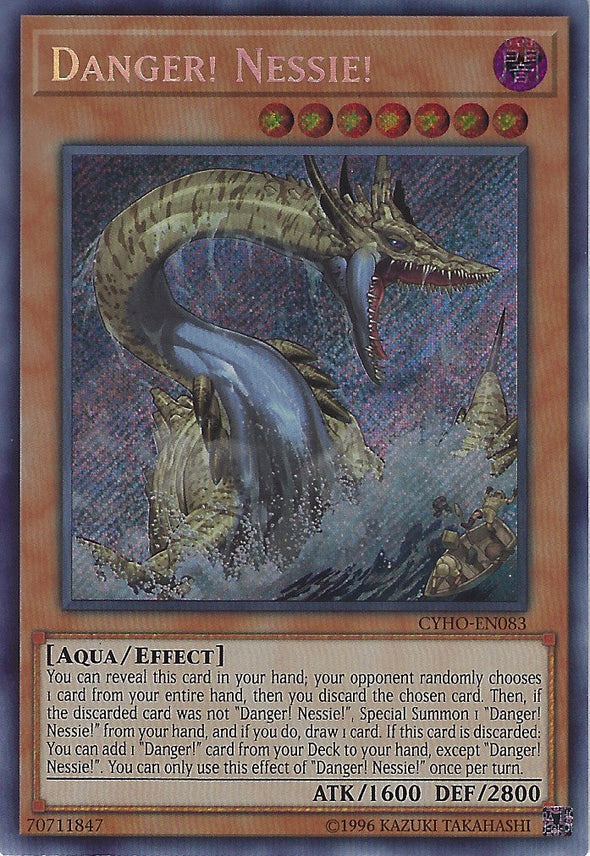 Danger! Nessie! - CYHO-EN083 - Secret Rare - Unlimited available at 401 Games Canada