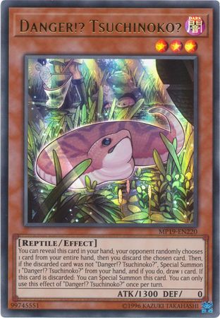 Danger!? Tsuchinoko? - MP19-EN220 - Ultra Rare - Unlimited available at 401 Games Canada