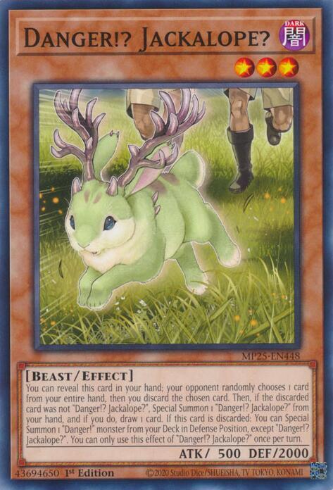 Danger!? Jackalope? - MP25-EN448 - Common - 1st Edition