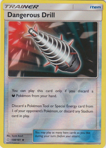 Dangerous Drill - 138/181 - Uncommon - Reverse Holo available at 401 Games Canada