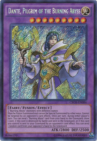 Dante, Pilgrim of the Burning Abyss - CROS-EN084 - Secret Rare - Unlimited available at 401 Games Canada