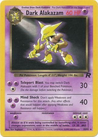 Dark Alakazam - 18/82 - Rare - Unlimited available at 401 Games Canada