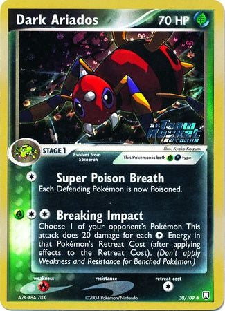 401 Games Canada - Dark Ariados - 30/109 - Uncommon - Reverse Holo 401 Games Canada - Dark Ariados - 30/109 - Uncommon - Reverse Holo