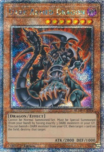 Dark Armed Dragon - BLMR-EN054 - Quarter Century Secret Rare - 1st Edition available at 401 Games Canada