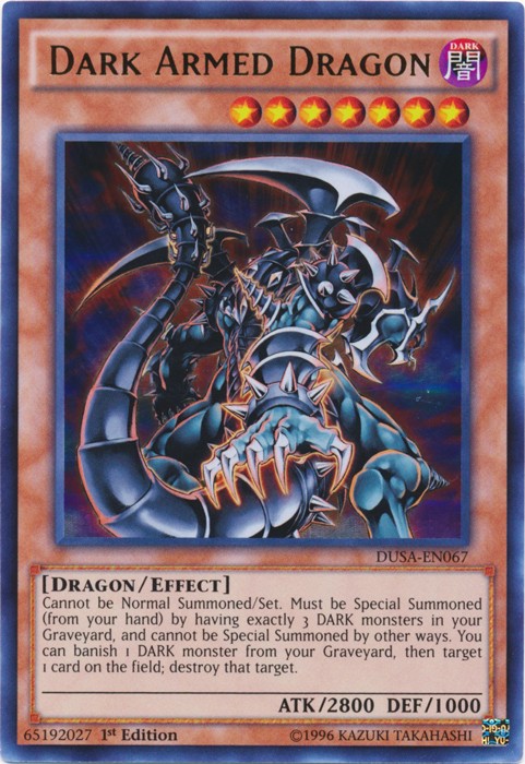 Dark Armed Dragon - DUSA-EN067 - Ultra Rare - 1st Edition available at 401 Games Canada