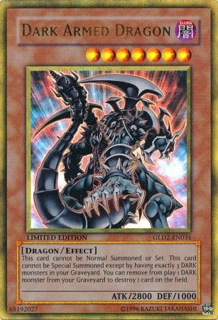 Dark Armed Dragon - GLD2-EN031 - Gold Rare - Limited Edition available at 401 Games Canada