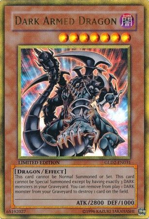 Dark Armed Dragon - GLD2-EN031 - Gold Rare - Limited Edition available at 401 Games Canada