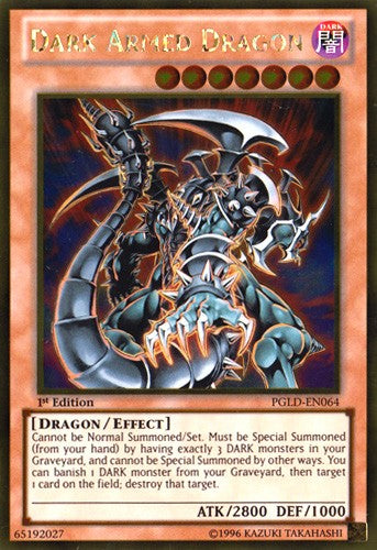 Dark Armed Dragon - PGLD-EN064 - Gold Rare - 1st Edition available at 401 Games Canada