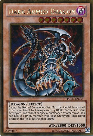 Dark Armed Dragon - PGLD-EN064 - Gold Rare - Unlimited available at 401 Games Canada