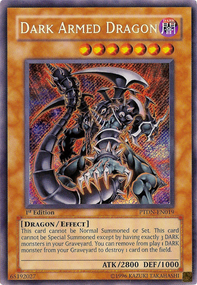 Dark Armed Dragon - PTDN-EN019 - Secret Rare - 1st Edition available at 401 Games Canada