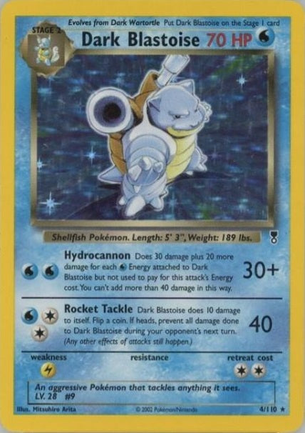 Dark Blastoise - 4/110 - Holo available at 401 Games Canada