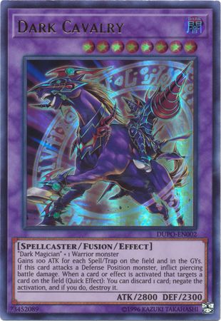 Dark Cavalry - DUPO-EN002 - Ultra Rare - Unlimited available at 401 Games Canada