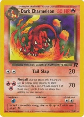 Dark Charmeleon - 32/82 - Promo (W Stamped) available at 401 Games Canada