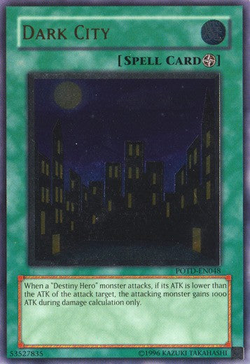 Dark City - POTD-EN048 - Ultimate Rare - Unlimited available at 401 Games Canada