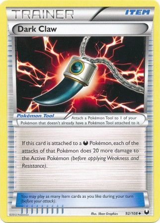 Dark Claw - 92/108 - Uncommon available at 401 Games Canada